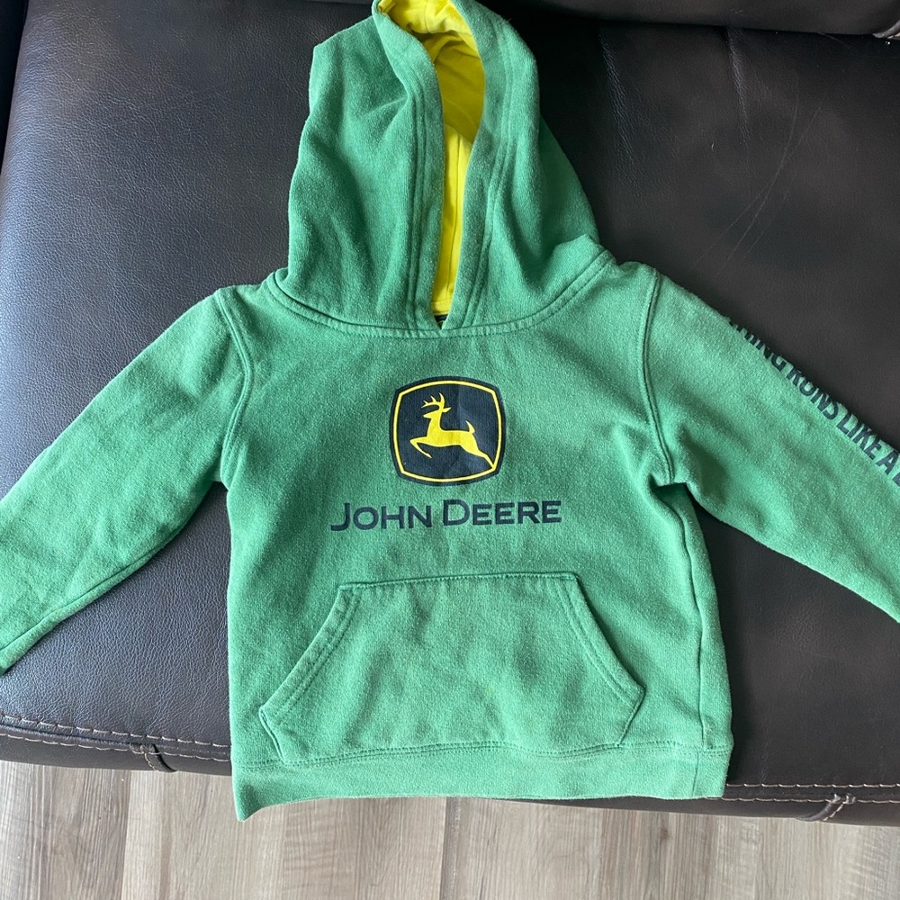 John Deere Green Kids Hoodie